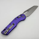 Microtech Knives MSI RAM LOK Purple Aluminum & Stonewash M390MK 210-10PU