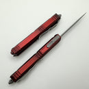 Microtech Makora Weathered Red Double Edge Apocalyptic Standard w/ Nickel Boron Internals Signature Series 206-10APWRDS