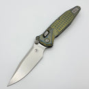 Marfione Select Microtech Socom Ram-Lok Titanium Frag Galactic Gold Handles w/ Blue Accents & Stonewash M390MK 160RL-10FRMS12