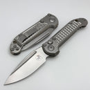 Microtech Marfione Select LUDT Gen III Frag Titanium Handles w/ Bronze Accents & Stonewash S/E 1135-10FRMS4