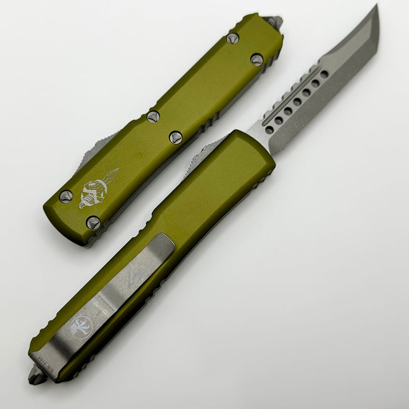 Microtech Hell Microtech Ultratech Hellhound Apocalyptic Standard & OD Green Signatur