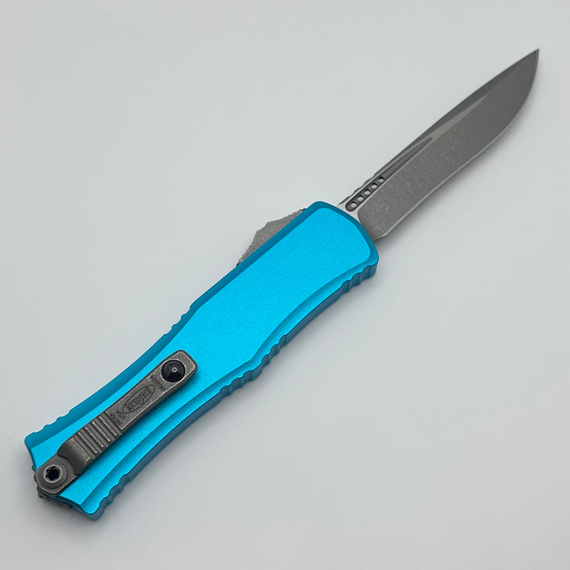 Microtech Knives Mini Hera Apocalyptic Recurve M390MK w/ Turquoise Handle 1705M-10APTQ