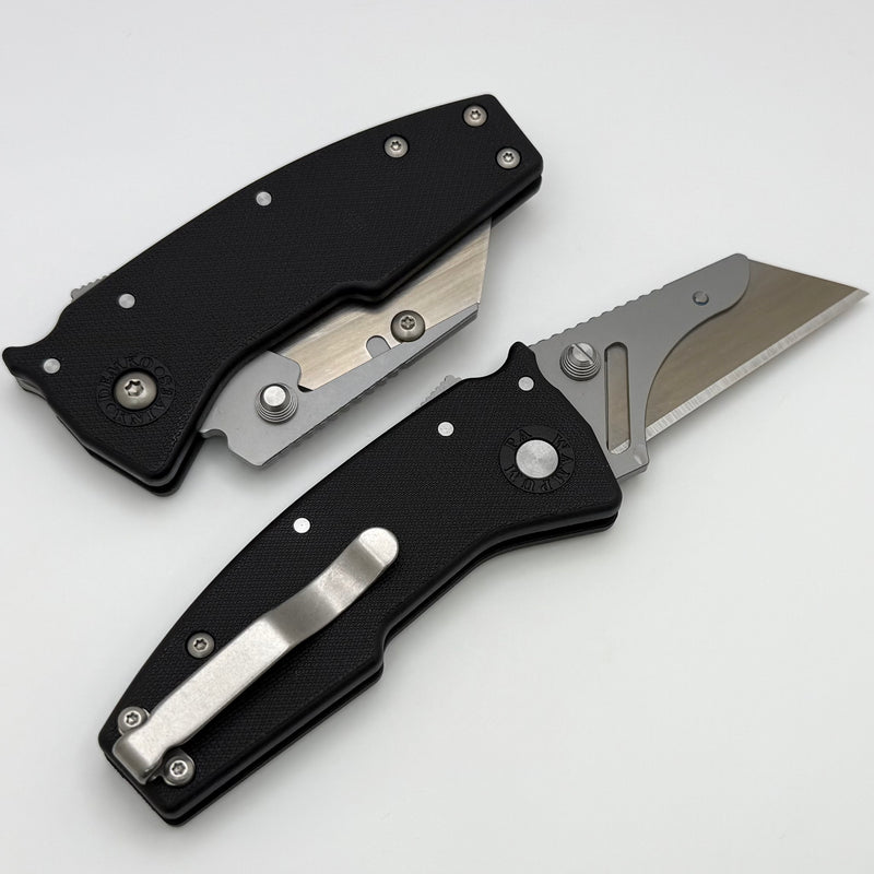 Demko Nano Razor Shark w/ Black G-10 Handles & Changeable Razor Blade