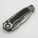 Heretic Knives Custom Wraith Auto V4 w/ CarboTi Inlays & Hand Ground Mirror M390 Tanto