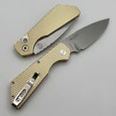 Discontinued Pro-Tech PT Plus Textured ALBronze Handle & Stonewash MagnaCut PT234