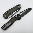 Microtech Knives MSI RAM LOK Faded Bazooka Polymer & Partial Serrated M390MK 210T-2PMFBO