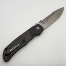 Pre Owned Custom Knife Factory Eagle Rock w/ Black Carbon Fiber & S90V