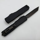 Microtech Ultratech ZBP Tanto DLC Shadow 1123-1DLCTSH