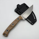 Microtech Akris w/ Dark Earth G-10 Handles & Stonewash M390MK 95-10DE-5