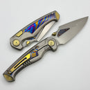 Remette RT Scepter Titanium Handle w/ Timascus Accents & Pearlescent M390 SCPT-A