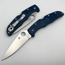 Spyderco Endura 4 FRN Blue Handles w/ SPY27 C10PCBL