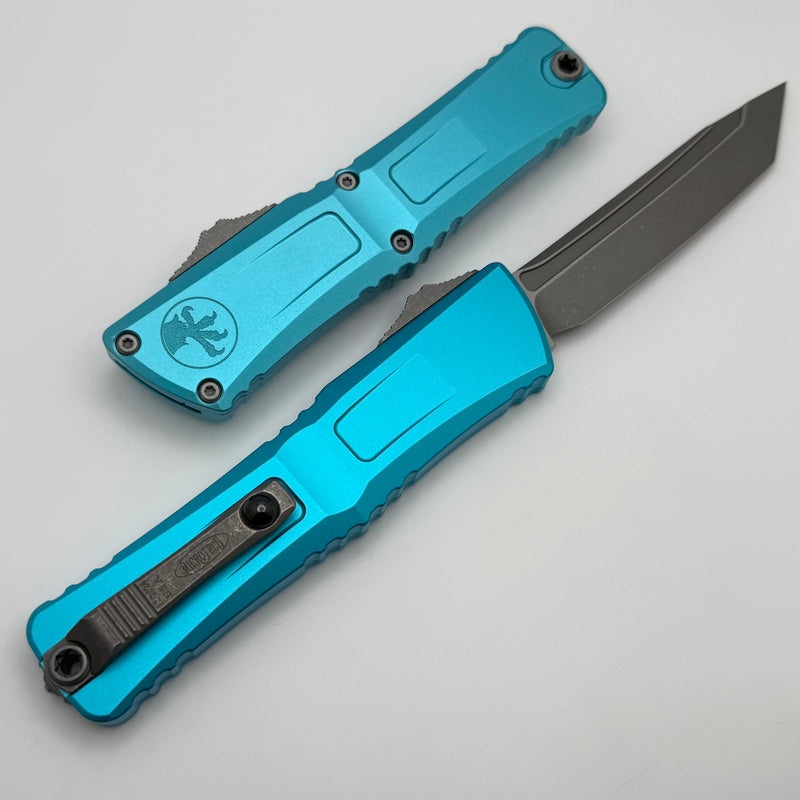 Microtech Knives Combat Troodon Gen III Apocalyptic Tanto w/ Turquoise Handle 1144-10APTQ