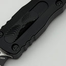 Grenade Blem Microtech Dirac Delta Black Tactical w/ Double Full Serrated Black D/E 227-D3T Factory Second