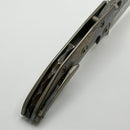 Borka Blades Custom Rocker Cosmic Stitch w/ Rock Grind Blade & Backspacer w/ Blue Pivot Collars