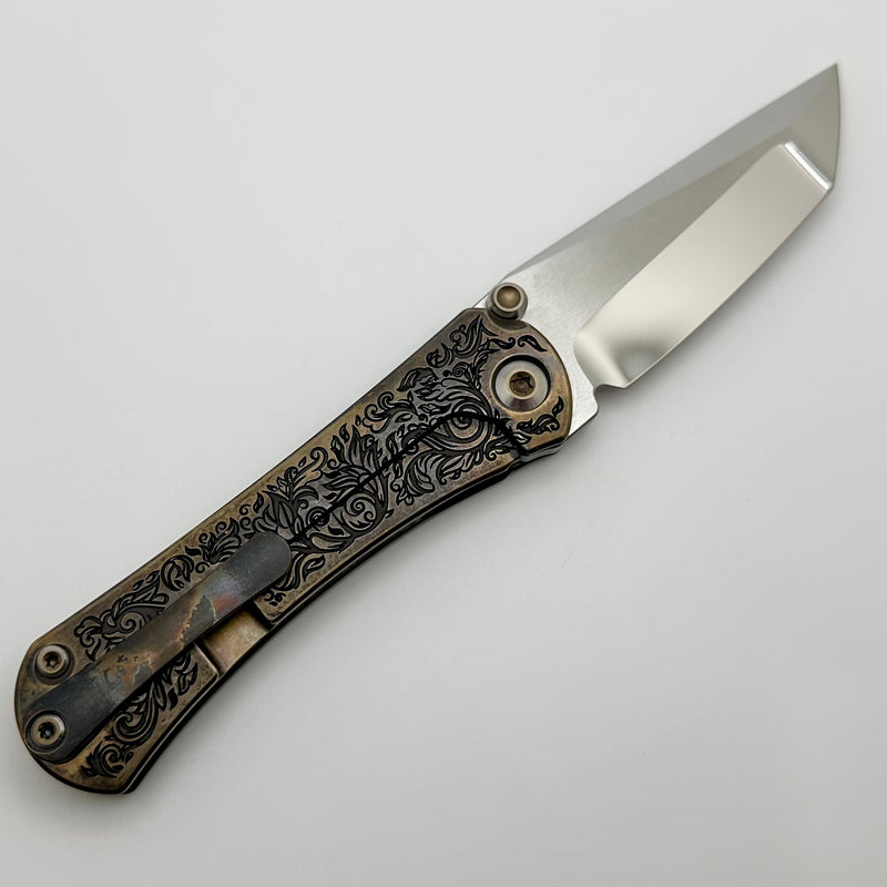 Borka Blades & Marfione Custom & Ti2 Design SBTF Scroll TRD 2024 w/ Mirror Star Ground M390