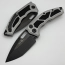 Heretic Knives Medusa Blizzard Worn Handles w/ DLC Tanto MagnaCut H011-6A-BLZ