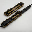 Microtech Scarab 2 Gen 3 Spine Fluted S/E Tactical Standard w/ Tan Handle 1278-1TA