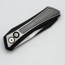 Pro-Tech Oligarch 17-4 Stainless Handle & Pearl Button w/ 2-Tone DLC MagnaCut 2025 Oligarch Custom 002