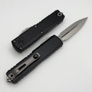 Microtech UTX-85 Gen III w/ Black Handle & Stonewash D/E M390MK 1232-10