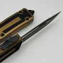 Microtech Scarab 2 Gen 3 Spine Fluted S/E Tactical Standard w/ Tan Handle 1278-1TA