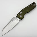 Microtech Knives MSI RAM LOK OD Green Aluminum & Stonewash M390MK 210-10OD