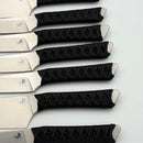 Microtech Knife Set Wrapped Stingray Handles w/ Stonewash M390MK Blades