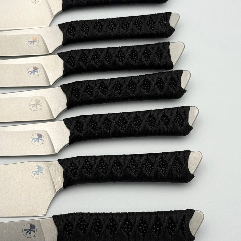 Microtech Knife Set Wrapped Stingray Handles w/ Stonewash M390MK Blades