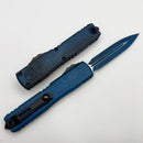 Microtech Ultratech ZBP D/E Weathered Blue 1122-1WBL