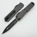 Microtech Ultratech Gen IV D/E Tactical Standard w/ Natural Clear Handle 11224-1NC