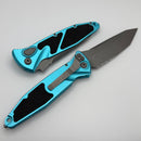 Microtech Socom Elite Auto w/ Apocalyptic T/E Partial Serrated & Turquoise Handle 161A-11APTQ