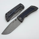 McNees Performance Machined Mac 2 3.5" Gen 2 F Blue/Bronze Stonewash w/ Blue Richlite Inlay & MagnaCut