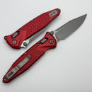 Microtech Socom Ram-Lok w/ Red Aluminum Frag Handles & S/E Apocalyptic M390MK 160RL-10APFRRD