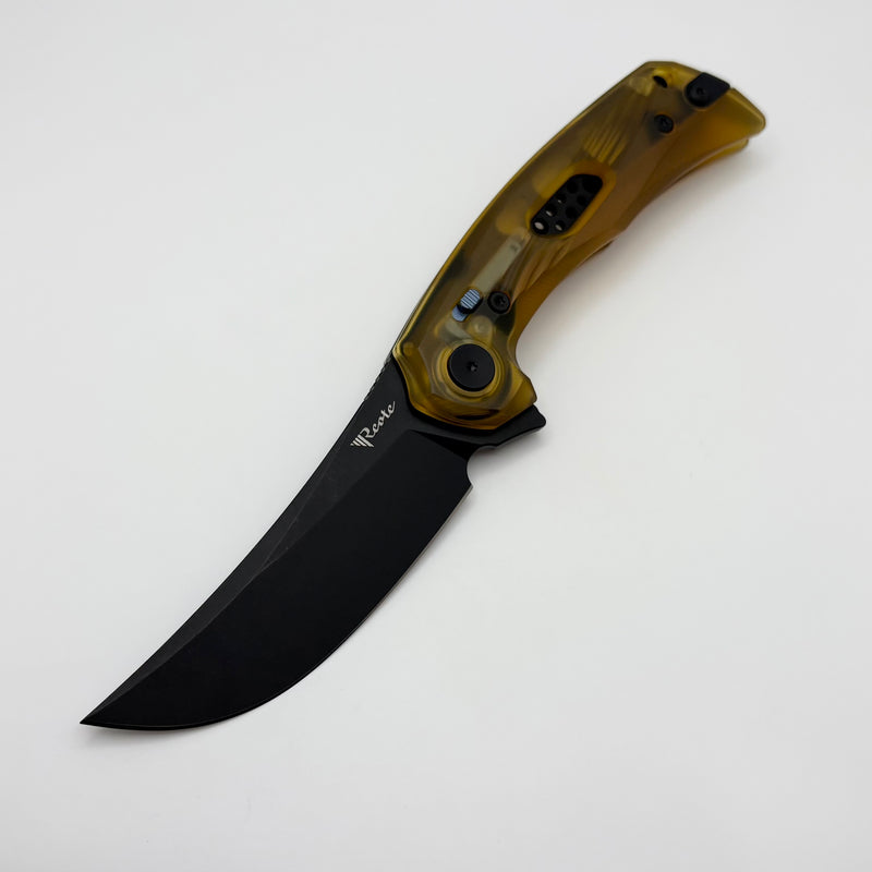 Reate Knives PL-7 Ultem Handles & PVD Nitro-V