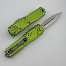 Microtech UTX-85 Gen IV Zombie Tech w/ Stonewash D/E M390MK 12324-10Z