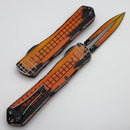 Heretic Knives Manticore X Cel Shade Orange Frag Handle w/ D/E MagnaCut H032F-CS-OG