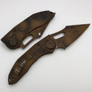 Microtech Borka Stitch Auto Full Serrated Plague Outbreak Signature Series 169-3PLOBS