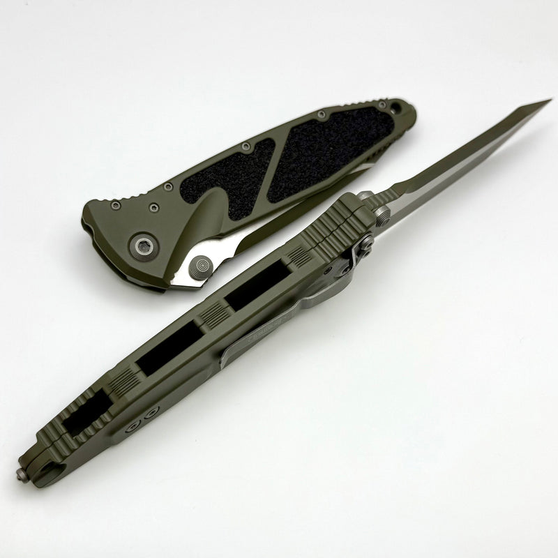 Microtech Socom Elite Tanto Edge Manual Cerakote Moss Green 161-1MG-C21Z13