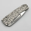 Medford Knife Slim Midi S45 Tumbled Drop Point w/ Peaks & Valleys Sculpted Handles