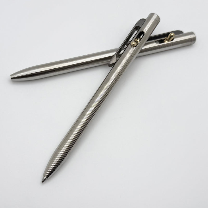 Tactile Turn Titanium Switch Pen (5.34”)