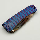 Medford Marauder Full Size Predator Sculpted Titanium Handles w/ 0.26" Vulcan 3V Tanto