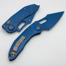 Microtech Borka Stitch Auto Cerakote Blue Signature Series 169-1BL-X1Z13