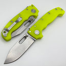 Demko Knives MG AD20 w/ Day Glow G10 Handles & MagnaCut Clip Point