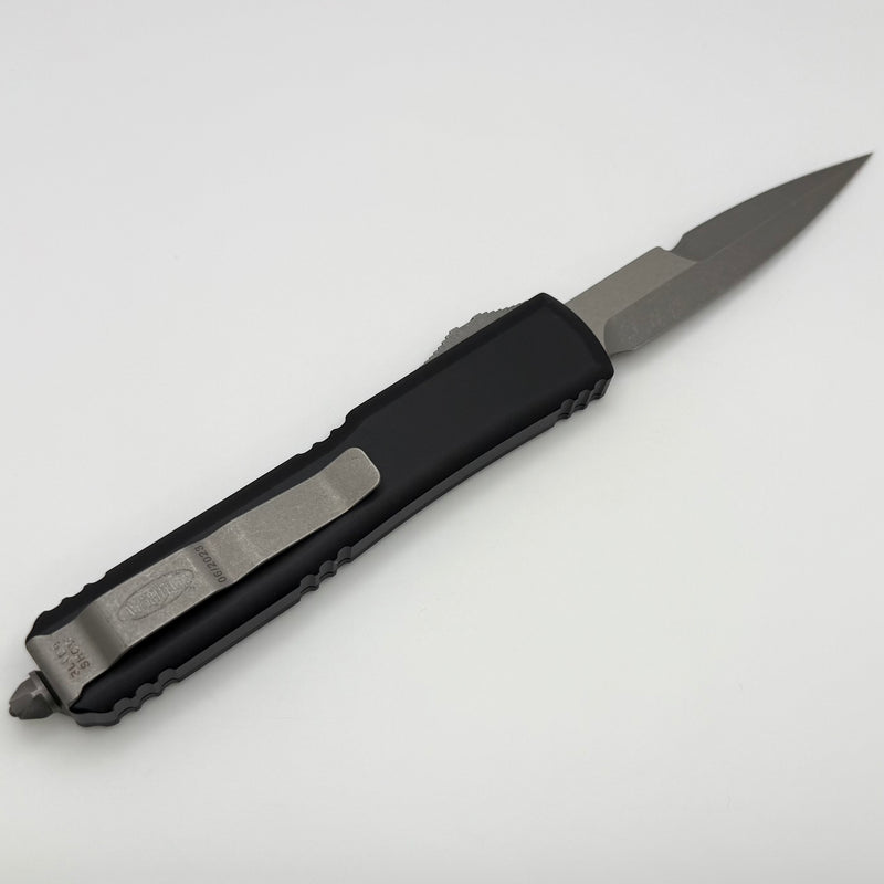 Pre Owned Microtech Ultratech Blade Show 2023 Bayonet Apocalyptic & Black Frag G-10 Top 120-10APFRGTBKBS