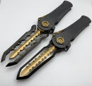 Poikilo Blade Al-Khem w/ Zirconium Handles & DLC Pearlescent M390