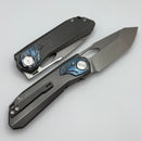 Remette RT Peregrine Falcon Titanium Handles w/ Thunder Lightning Accents & M390 RTT1-TGX