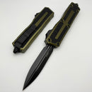 Microtech Scarab 2 Gen 3 D/E Tactical Standard w/ OD Green Handle 1280-1OD