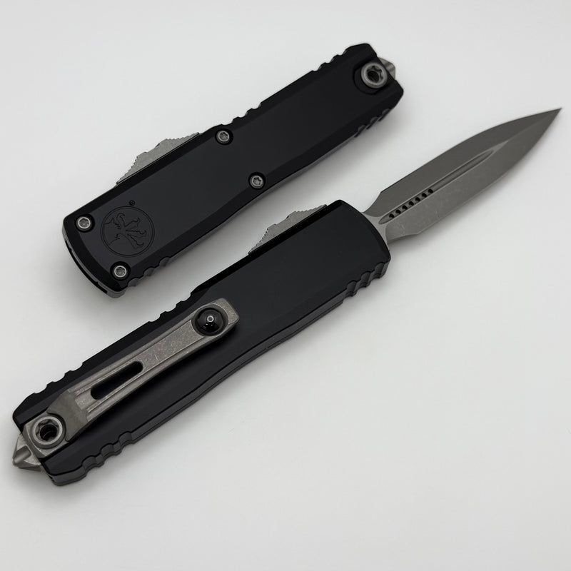 Microtech UTX-85 Gen IV w/ Black Handle & Apocalyptic D/E M390MK 12324-10AP