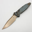 Marfione Select Microtech Socom Ram-Lok Titanium Frag Antique Denim Handles w/ Purple Accents & Bronze Stonewash M390MK 160RL-13FRMS3