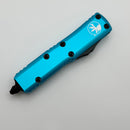 Microtech UTX-85 Double Edge Black & Turquoise 232-1TQ