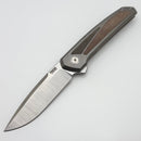 Pena X Series Cobra Flipper w/ Brown/Green Micarta Inlays & CPM-M4